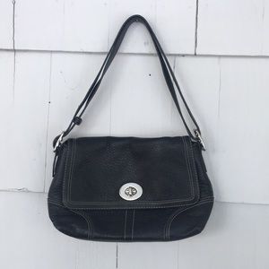 black coach purse